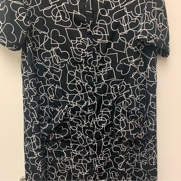 Wednesday’s Girl Heart Print Midi Dress - Picture 8 of 14